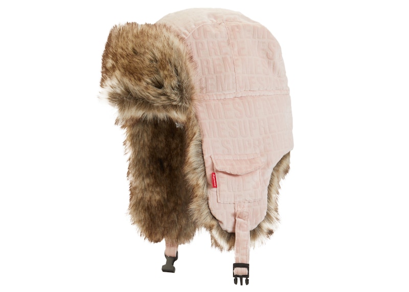 Supreme Velvet Pattern Trooper Pink