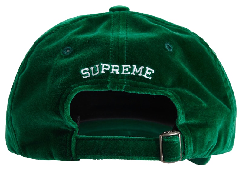 Supreme Velvet S Logo 6-Panel Green 圖 2