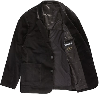 Supreme 黑色天鹅绒西装 Lookbook Supreme 黑色天鹅绒西装