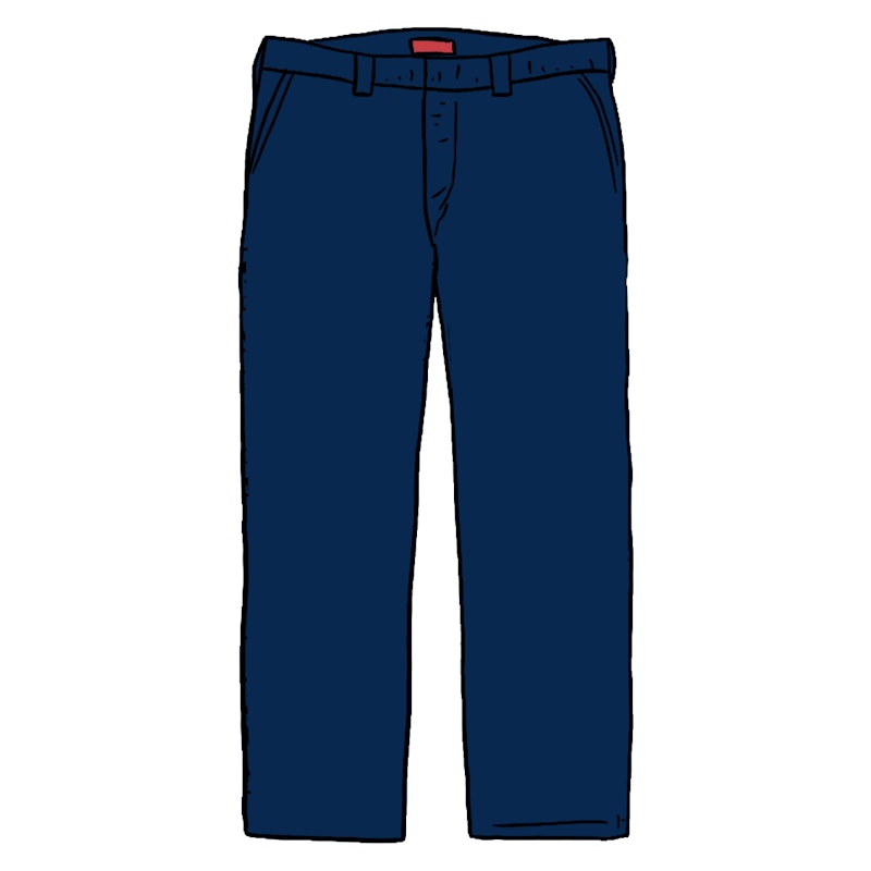 Buy 슈프림 벨벳 팬츠 (틸) 
