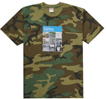 Supreme Verify Tee Woodland Camo Supreme Verify Tee Woodland Camo