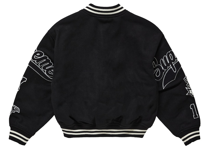 Order Supreme Veritas 棒球夾克 黑色