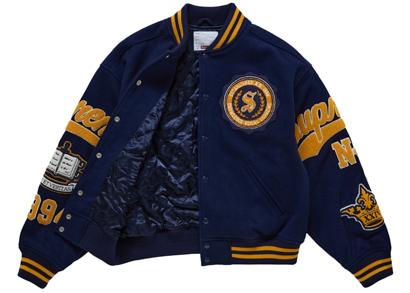 Order Chaqueta Varsity Supreme Veritas Azul Marino