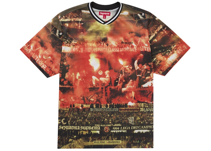 Supreme Vinci Per Noi Soccer Jersey Multicolor