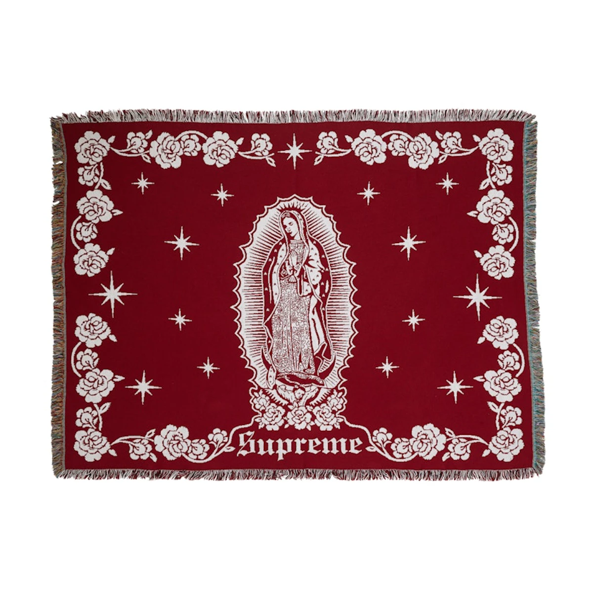 Supreme Virgin Mary Blanket Red