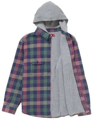 Supreme 格紋連帽襯衫 多色款 Order Supreme 格紋連帽襯衫 多色款