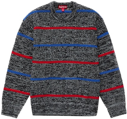 Supreme Waffle Sweater Kotak Kecil Jalur Melange Buy Supreme Waffle Sweater Kotak Kecil Jalur Melange