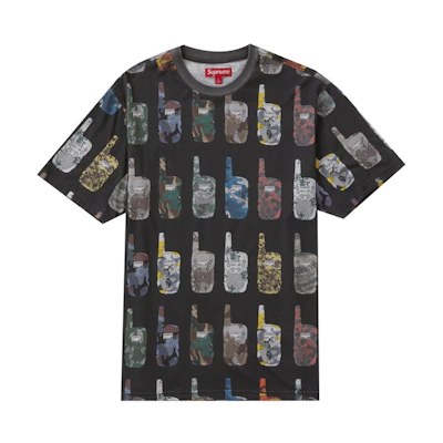 Supreme Walkie Talkie S/S Top Black