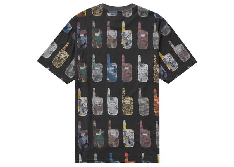 Order Supreme Walkie Talkie Camiseta Manga Corta Negra