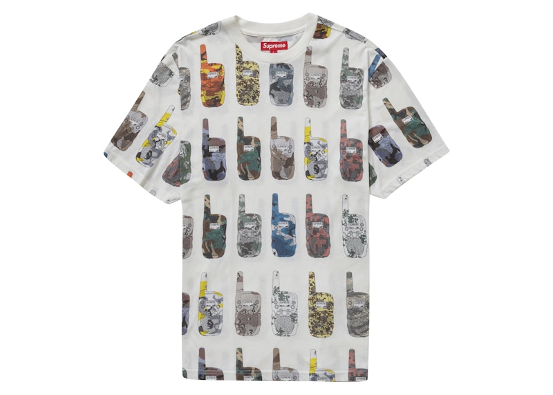 Buy Supreme Walkie Talkie Camiseta Blanca S/S