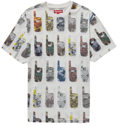 Supreme Walkie Talkie Camiseta Blanca S/S Buy Supreme Walkie Talkie Camiseta Blanca S/S