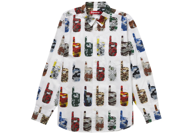 Buy Supreme Walkie Talkie Shirt White