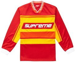 Supreme Warm Up Hockey Jersey Red Supreme Warm Up Hockey Jersey Red