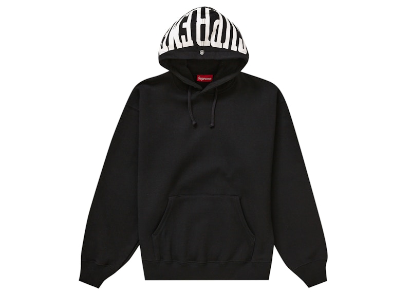 Supreme Warm Up Hooded Sweatshirt SS24 Black
