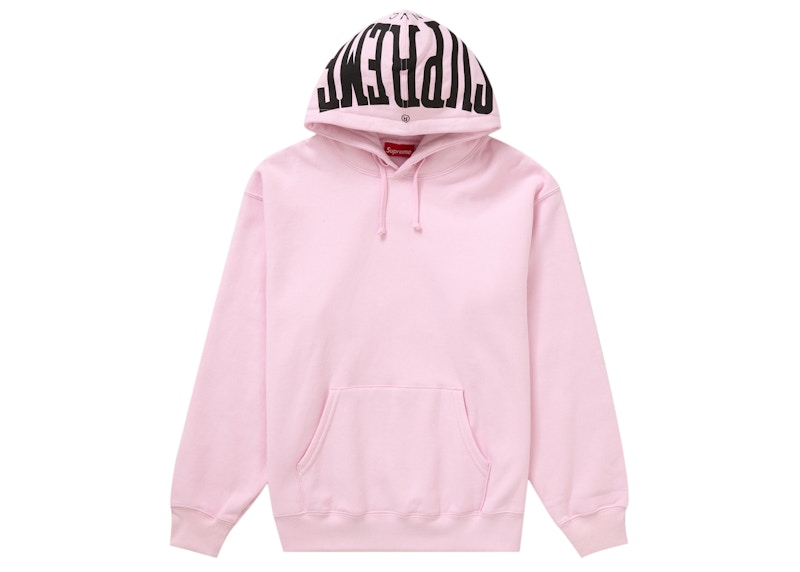 Supreme Warm Up Hooded Sweatshirt SS24 Light Pink