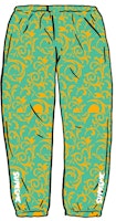 Supreme Warm Up Pant Teal Floral Supreme Warm Up Pant Teal Floral