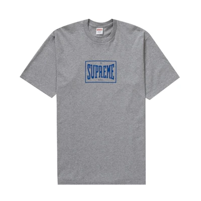 Supreme Warm Up Tee Heather Grey