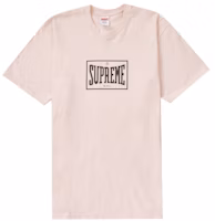 Supreme Warm Up Tee Pale Pink Supreme Warm Up Tee Pale Pink