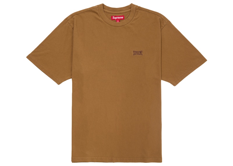 Supreme Warm Up Washed S/S Top Brown