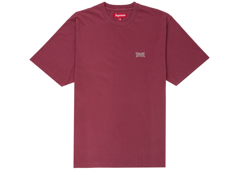 Supreme Warm Up Washed S/S Top Red