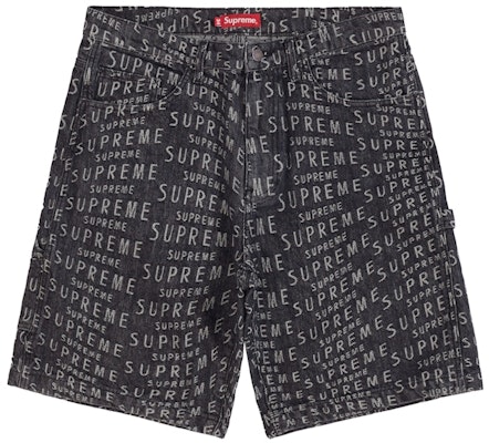 シュプリーム ワープロゴ デニム ペインターショーツ (黒)
Buy シュプリーム ワープロゴ デニム ペインターショーツ (黒)