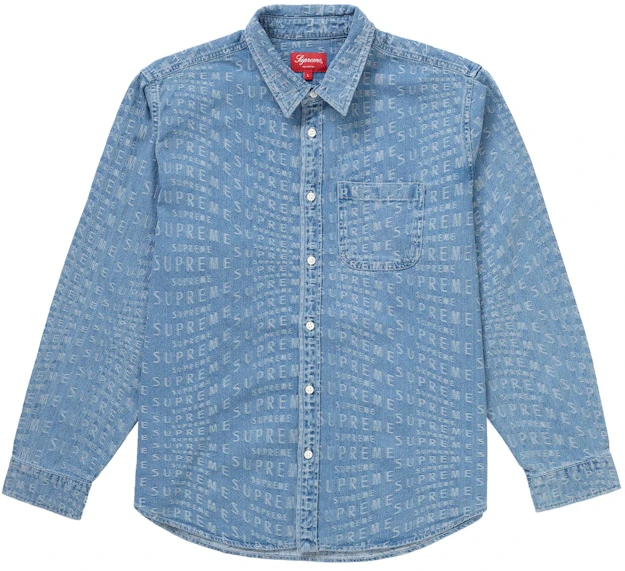 supreme-warp-jacquard-logos-denim-shirt-blue