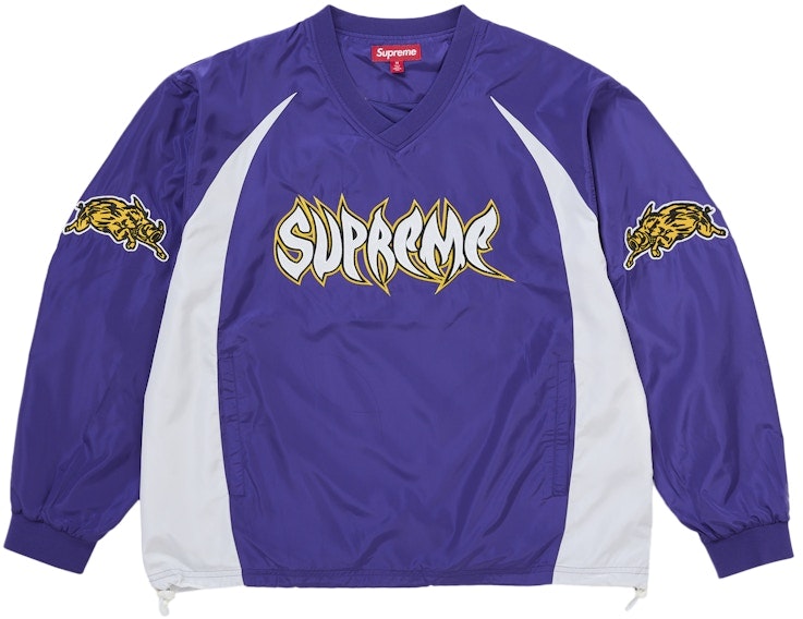 supreme-warthog-warm-up-pullover-purple