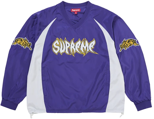 Supreme Warthog Warm Up Pullover Purple Buy Supreme Warthog Warm Up Pullover Purple
