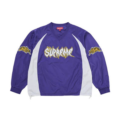 Supreme Warthog Warm Up Pullover Purple