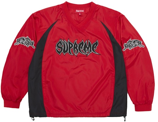 Supreme Warthog Sudadera Roja Warm Up Pullover Buy Supreme Warthog Sudadera Roja Warm Up Pullover