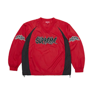 Supreme Warthog Warm Up Pullover Red