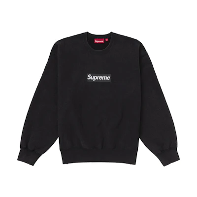 Supreme Washed BOGO Crewneck Black
