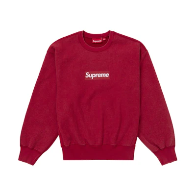 Supreme Washed BOGO Crewneck Red