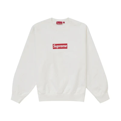 Supreme Washed BOGO Crewneck White