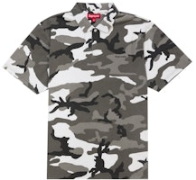 Supreme Washed Camo Polo Snow Camo Supreme Washed Camo Polo Snow Camo