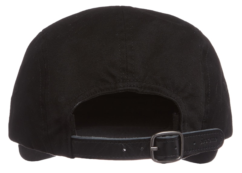 Order 슈프림 워시드 치노 캠프캡 (FW21) 블랙 
