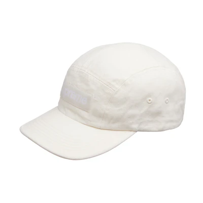 Supreme Washed Chino Twill Camp Cap (FW21) Natural
