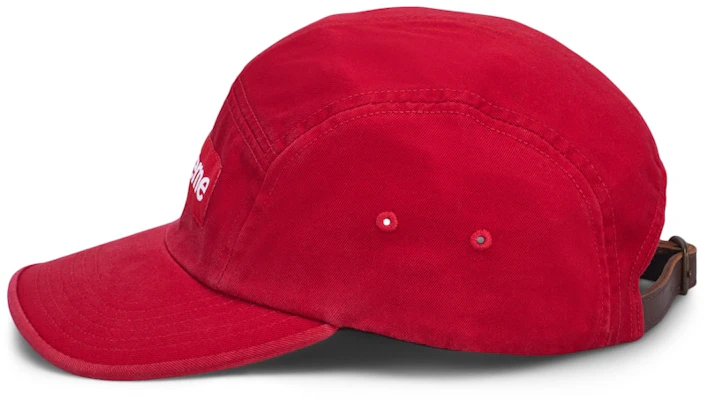 Supreme SS21 红色洗水斜纹棉营地帽 Order Supreme SS21 红色洗水斜纹棉营地帽