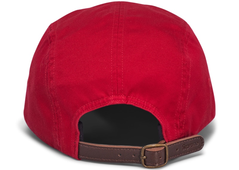 Lookbook Supreme SS21 红色洗水斜纹棉营地帽