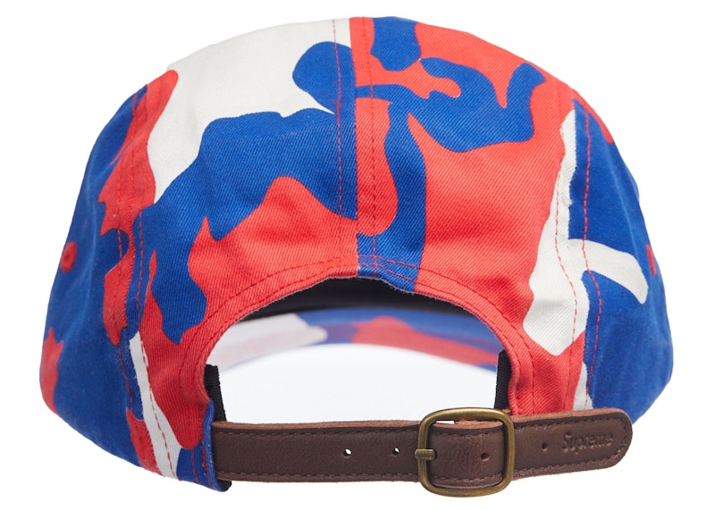 Order Supreme ウォッシュドチノキャンプキャップ (SS22) 赤迷彩
