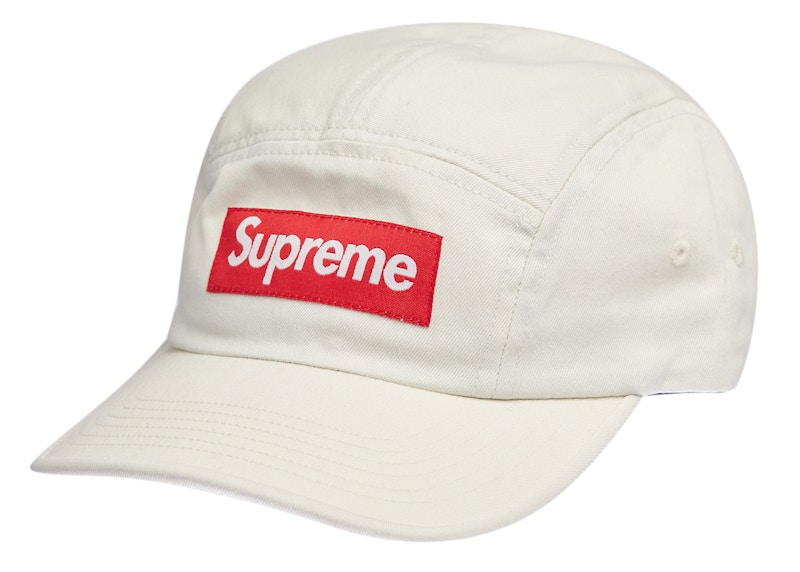 Buy Supreme Washed Chino Twill Camp Cap (SS22) 'Stone' Topi Lelaki Trending.