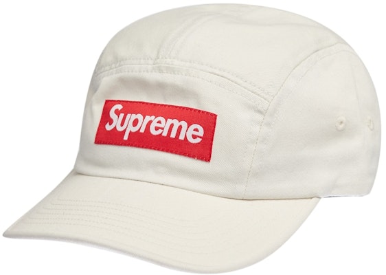 Supreme Washed Chino Twill Camp Cap (SS22) 'Stone' Buy Supreme Washed Chino Twill Camp Cap (SS22) 'Stone'