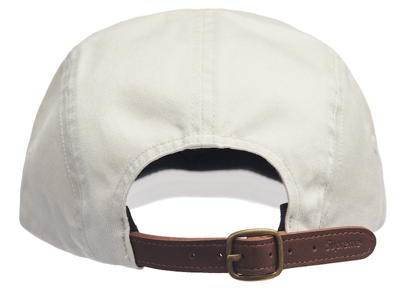 Order Supreme Washed Chino Twill Camp Cap (SS22) 'Stone' Topi Lelaki Trending.