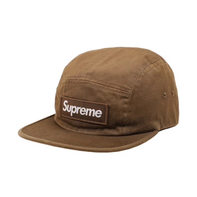 Supreme Washed Chino Twill Camp Cap FW18 Moss