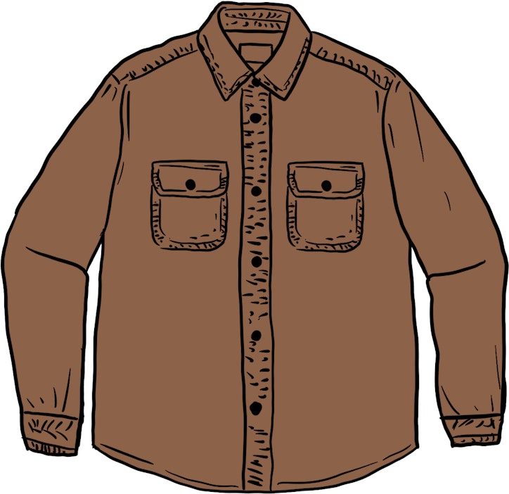 supreme-washed-corduroy-shirt-brown