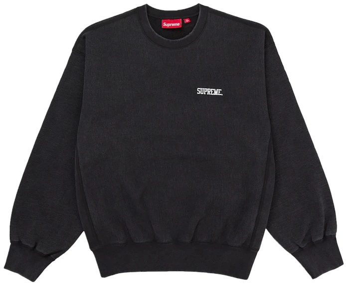 supreme-washed-crewneck-black