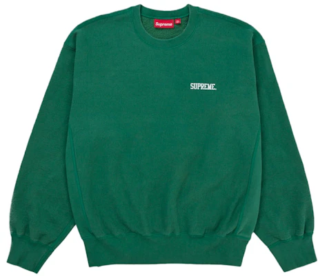 Supreme Sudadera Verde Lavada Buy Supreme Sudadera Verde Lavada