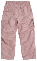 Supreme Washed Flight Satin Cargo Pant Dusty Pink Supreme Washed Flight Satin Cargo Pant Dusty Pink