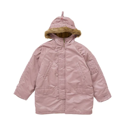 Supreme Washed Flight Satin N-3B Parka Dusty Pink