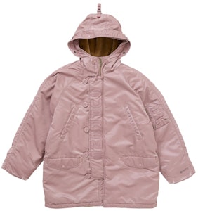 Supreme 水洗飛行緞面 N-3B 派克大衣 粉塵粉色 Order Supreme 水洗飛行緞面 N-3B 派克大衣 粉塵粉色